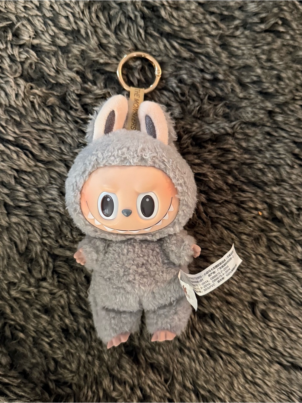 Grey Labubu